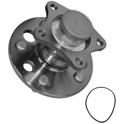 Rear wheel bearing and hub assembly