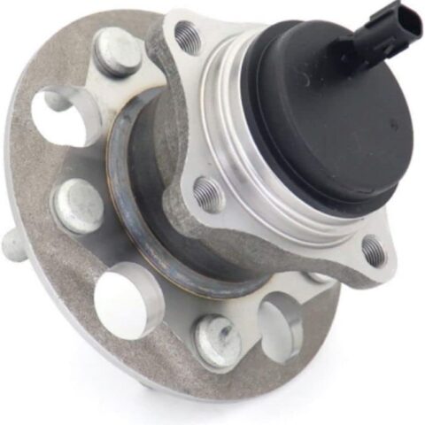 Rear wheel axle head assembly