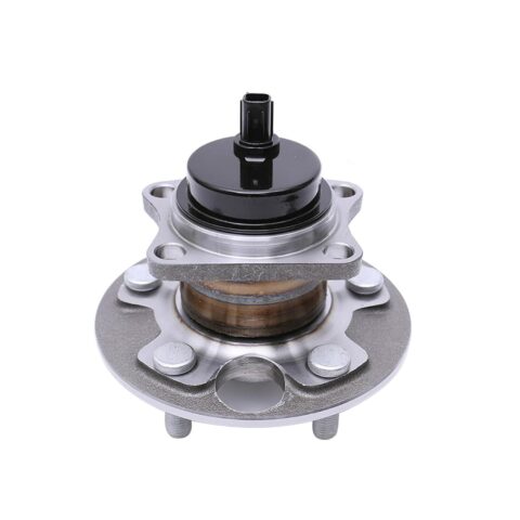 rear wheel hub and bearing assembly