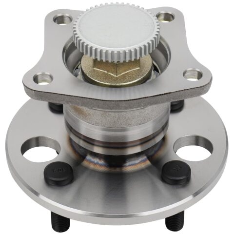 front wheel bearing and hub assembly